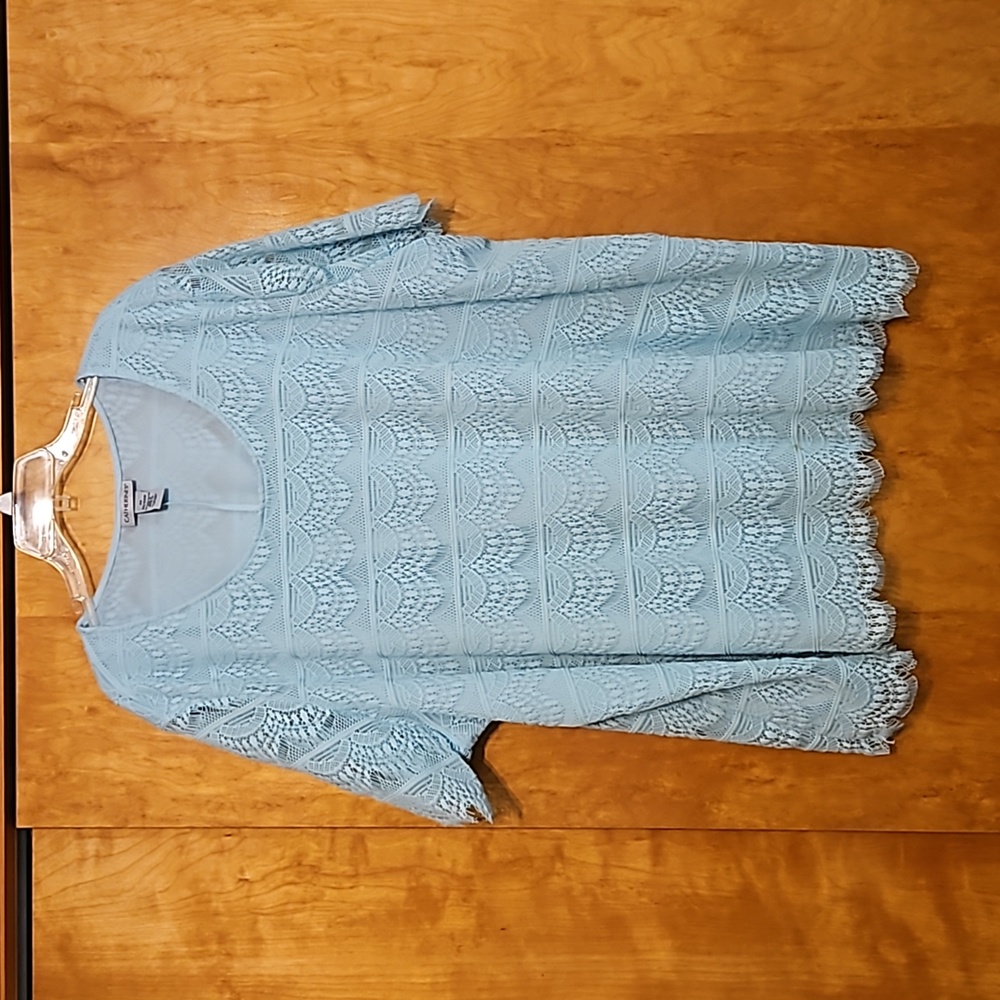 Light Blue Lace Tshirt